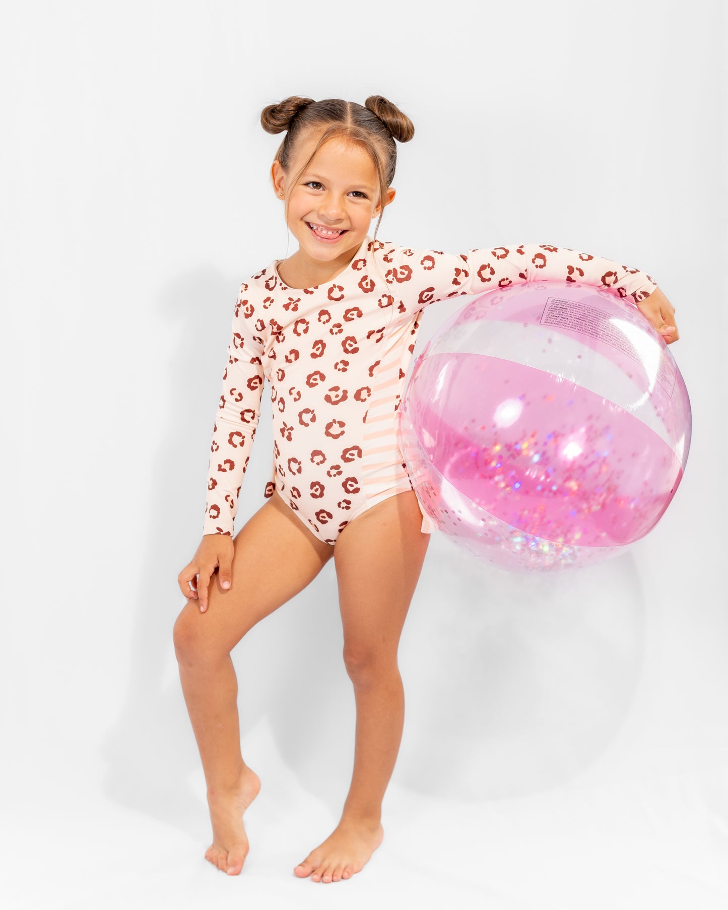Animal Safari Long Sleeve Bolero Swimsuit