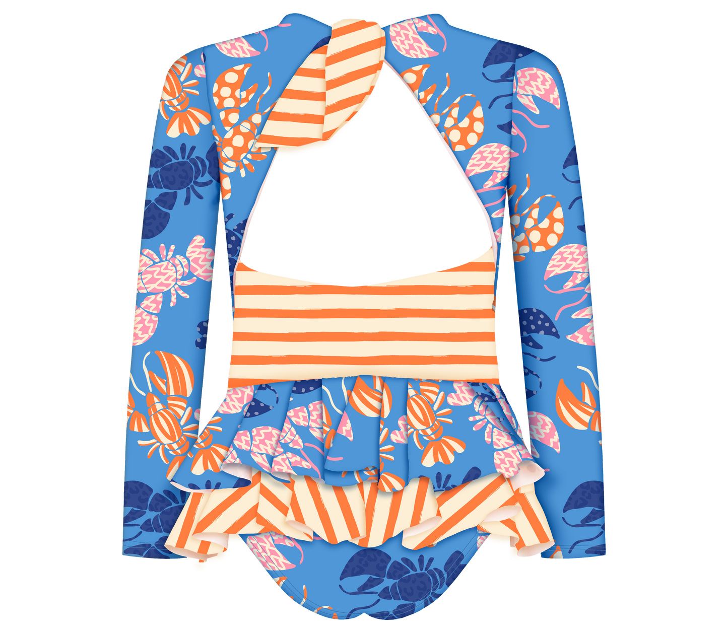 Lobster Bay Long Sleeve Bolero Swimsuit