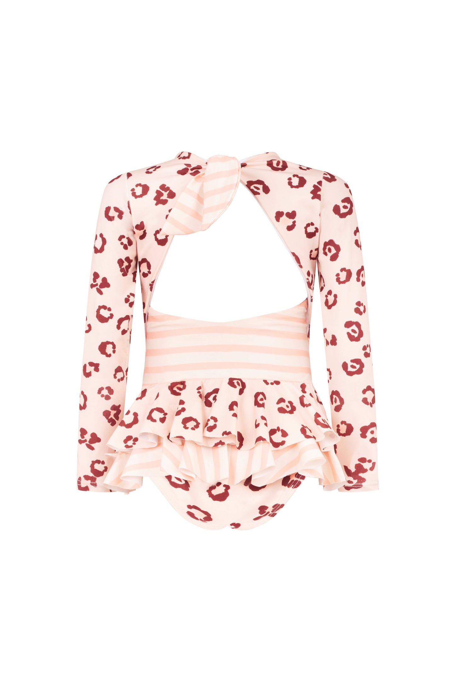 Animal Safari Long Sleeve Bolero Swimsuit