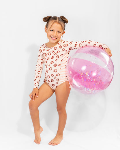 Animal Safari Long Sleeve Bolero Swimsuit