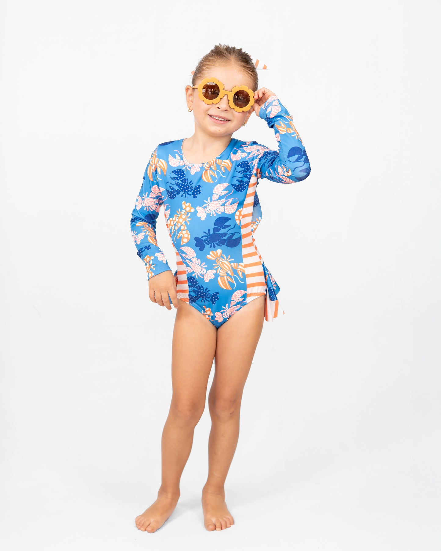 Lobster Bay Long Sleeve Bolero Swimsuit