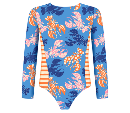 Lobster Bay Long Sleeve Bolero Swimsuit