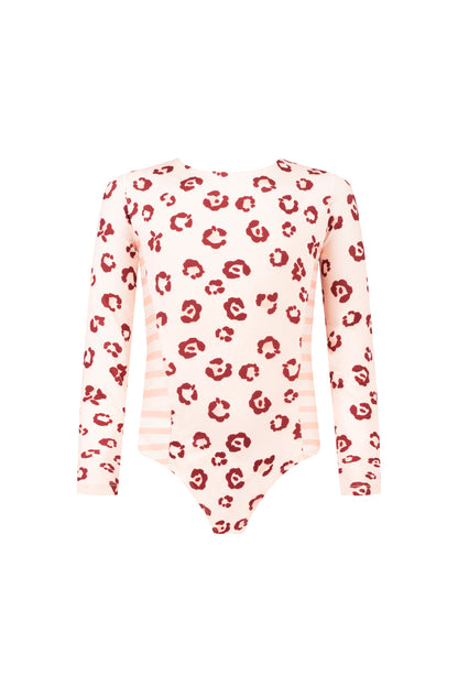 Animal Safari Long Sleeve Bolero Swimsuit