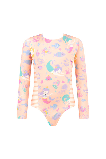 Mermaid Mirage Long Sleeve Bolero Swimsuit